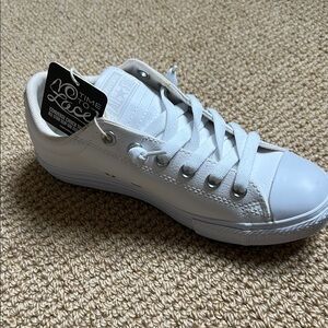 New Converse Kids White Sneakers
